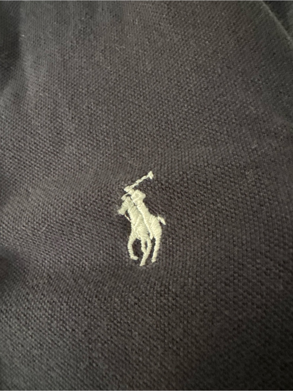 Polo Ralph Lauren Vintage Navy Zip Up Hoodie XL Preppy Athleisure Vintage - Picture 5 of 13